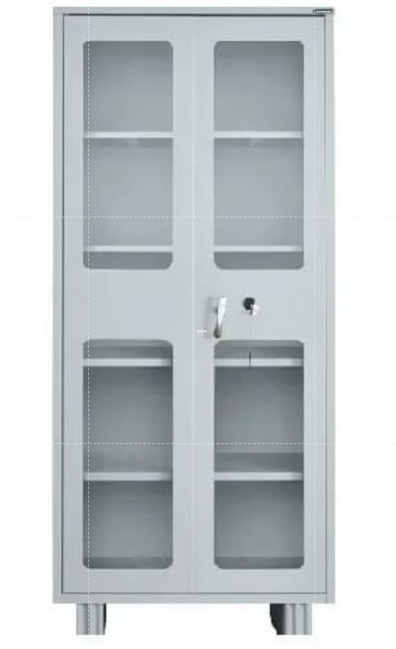 Executive Glass Door Office Cabinet